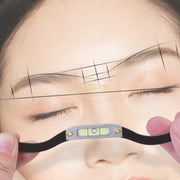 Eyebrow Mapping Tool with Level | Black Eyebrow Ruler