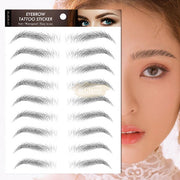 Eyebrow Tattoo Stickers | Black 01 Eyebrow Stickers