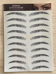 Eyebrow Tattoo Stickers | Black 03 Eyebrow Stickers