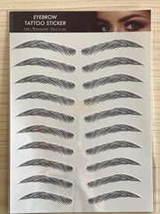 Eyebrow Tattoo Stickers | Black 07 Eyebrow Stickers