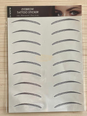 Eyebrow Tattoo Stickers | Black 15 Eyebrow Stickers