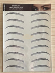 Eyebrow Tattoo Stickers | Black 16 Eyebrow Stickers