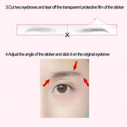 Eyebrow Tattoo Stickers | Brown 01 Eyebrow Stickers