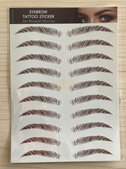 Eyebrow Tattoo Stickers | Brown 03 Eyebrow Stickers