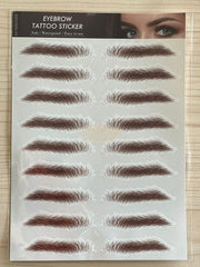 Eyebrow Tattoo Stickers | Brown 04 Eyebrow Stickers