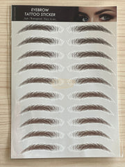 Eyebrow Tattoo Stickers | Brown 06 Eyebrow Stickers