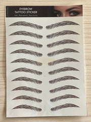 Eyebrow Tattoo Stickers | Brown 07 Eyebrow Stickers