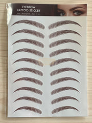 Eyebrow Tattoo Stickers | Brown 09 Eyebrow Stickers