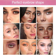 Eyebrow Tattoo Stickers | Brown 11 Eyebrow Stickers