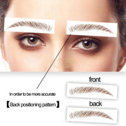 Eyebrow Tattoo Stickers | Brown 15 Eyebrow Stickers