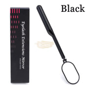 Eyelash Extension Mirror | 270 Degree Free Rotation | Folding Mirror Black Lash Extension Accessories