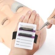 Eyelash Hand Palette with Adjustable Wrist Strap (7mm-14mm) Lash Extension Accessories