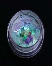 EZ Holographic Nail Sequins Available in 15 designs 11 Smiley Nail Art Tool