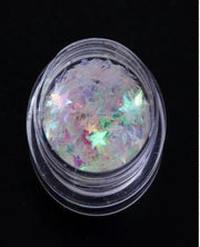 EZ Holographic Nail Sequins Available in 15 designs 14 Stars Nail Art Tool