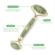 Facial Roller & Gua Sha Set | Jade Face Care