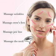 Facial Roller | Stainless Steel Gua Sha Set