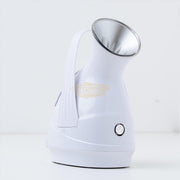 Facial Steamer with handle - White/Silver Table Facial Steamer