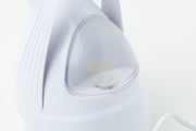 Facial Steamer with handle - White/Silver Table Facial Steamer