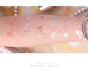 Fairy Eyes Nail Sequin Gel Colorful Available in 6 designs Nail Sequins