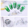 Fairy Eyes Nail Sequin Gel Silver Available in 6 designs Nail Sequins