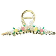 Fashion Claw Clip | Butterfly Rhinestone & Pearls Fashion Jewelry