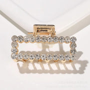 Fashion Claw Clip | Gold with Diamond | 4.8 cm 1