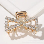 Fashion Claw Clip | Gold with Diamond | 4.8 cm 3