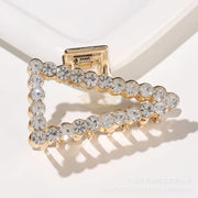 Fashion Claw Clip | Gold with Diamond | 4.8 cm 6