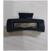 Fashion Claw Clip | Rectangular| black Fashion Jewelry