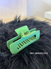 Fashion Claw Clip | Rectangular | Sage Green Fashion Jewelry