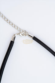 Fashion Jewelry - Necklace M-260-1 Navy/Taupe Fashion Jewelry