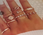 Fashion Jewelry - Ring Set M-365 Fashion Jewelry