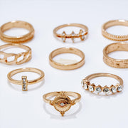 Fashion Jewelry - Ring Set M-365 Fashion Jewelry
