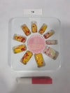 Fashion Nail Press On Nails with Glue 12 pcs M193-14 Press On Nails