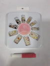 Fashion Nail Press On Nails with Glue 12 pcs M193-16 Press On Nails