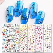 Fashion Nail Stickers - Available in 17 designs Nail Stickers