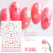Fashion Nail Stickers - Available in 17 designs Nail Stickers
