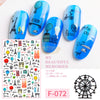 Fashion Nail Stickers F-072 Nail Stickers