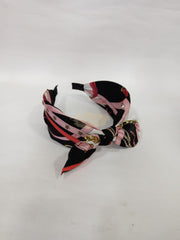 Fashion Print Bow Headband Design 14 1 Pink Hair Accessories