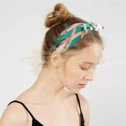 Fashion Print Bow Headband Design 14 Hair Accessories