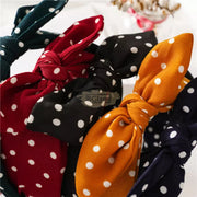 Fashion Print Bow Headband Hair Accessories