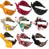 Fashion Print Bow Headband Hair Accessories
