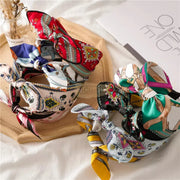 Fashion Print Bow Headband Hair Accessories
