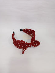 Fashion Print Bow Headband Hair Accessories