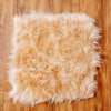 Faux Fur Photography Hand Rest Mat Square 40.5cm - Camel Salon Furnishing