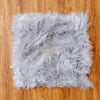 Faux Fur Photography Hand Rest Mat Square 40.5cm - Gray Salon Furnishing