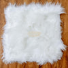 Faux Fur Photography Hand Rest Mat Square 40.5cm - White Salon Furnishing