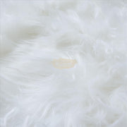 Faux Fur Photography Hand Rest Mat Square 40.5cm - White Salon Furnishing