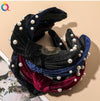 Faux Pearl Tie Knot Headband Hair Accessories