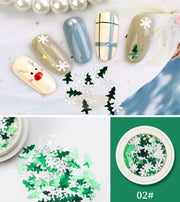 Festive Nail Art Sequins Available in 6 models Nail Art Tool